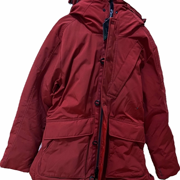 G-Star Red Citishield Short Winter Parka - Picture 9 of 10